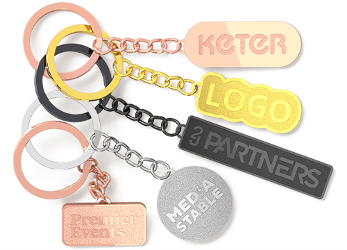 Gegoten sleutelhanger - Gepersonaliseerde Sleutelhangers