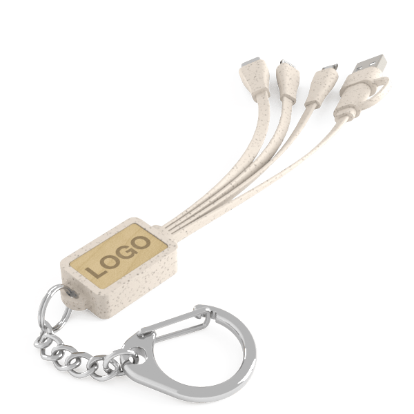 Multi Wood - Bedrukte USB Kabels Multi Wood - Bedrukte USB Kabels