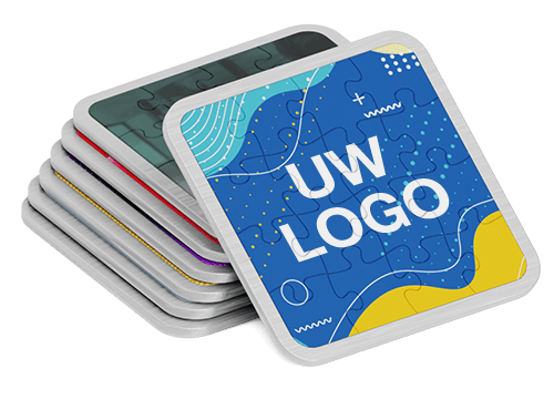 Montage - Gepersonaliseerde promotionele Onderzetters