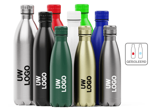 Nova Pure - Bedrukte geïsoleerde waterflessen Nova Pure - Bedrukte geïsoleerde waterflessen
