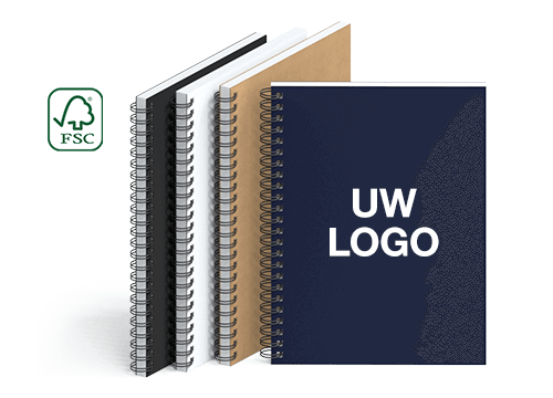 Helix - Promotionele notitieboekjes met logo