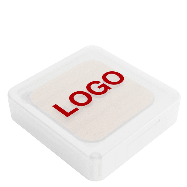 Savanna - Gepersonaliseerde Bamboe Draadloze Opladers Savanna - Gepersonaliseerde Bamboe Draadloze Opladers