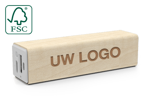 Maple - Relatiegeschenken Powerbank Maple - Relatiegeschenken Powerbank