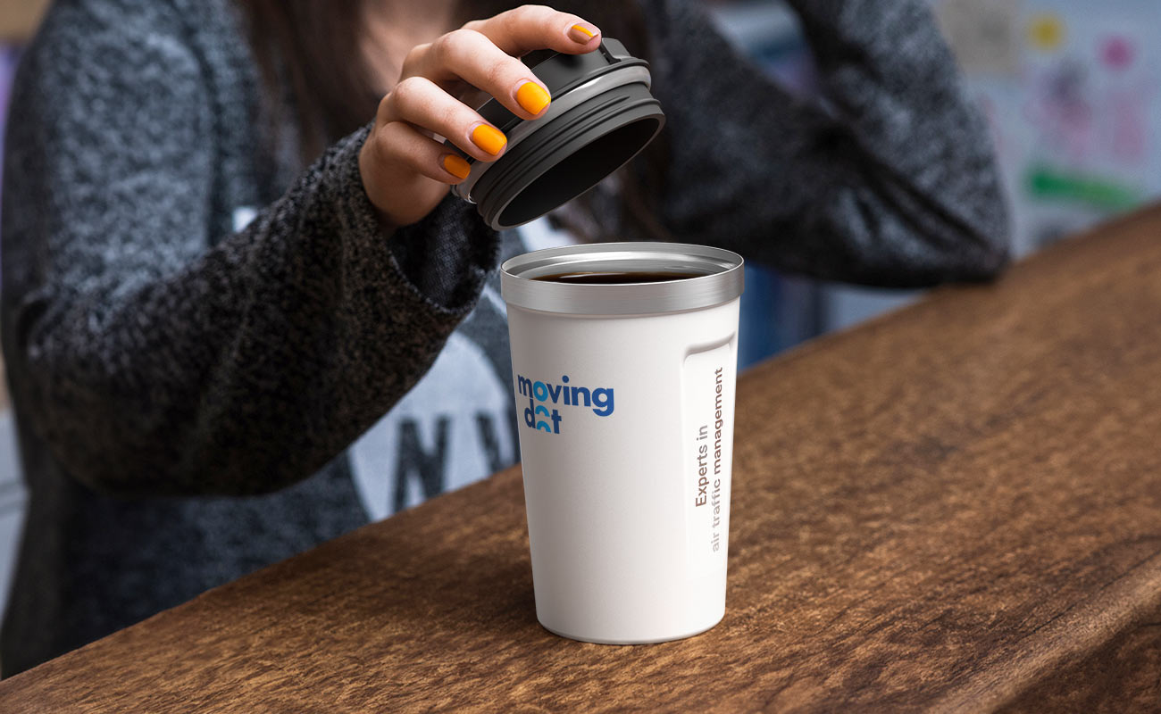 Aroma - Gepersonaliseerde roestvrij stalen geïsoleerde mok gallery thumbnail