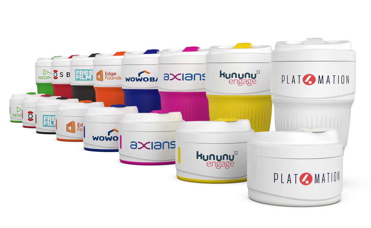 Barista - Met logo bedrukte reismokken  gallery thumbnail