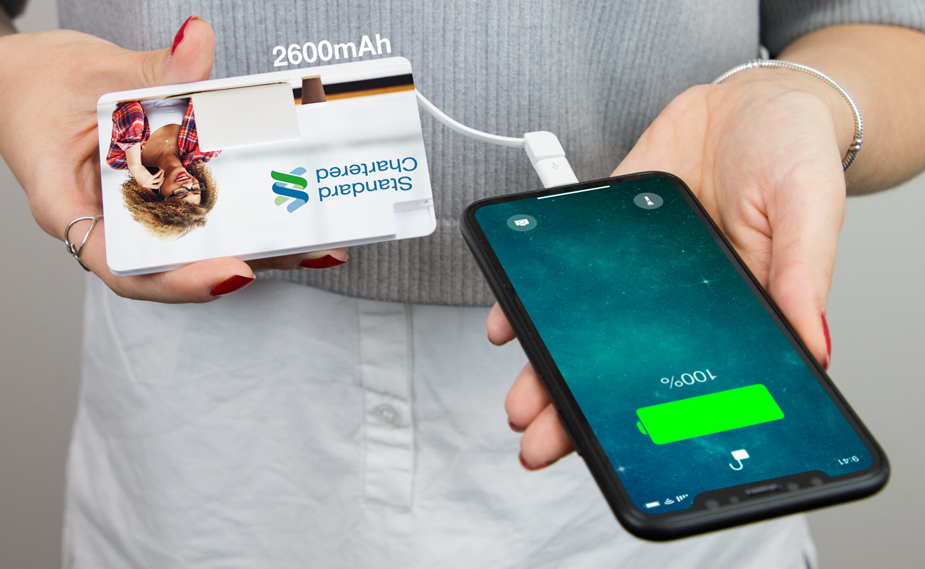 Card - Bedrukte Card Powerbanks gallery thumbnail