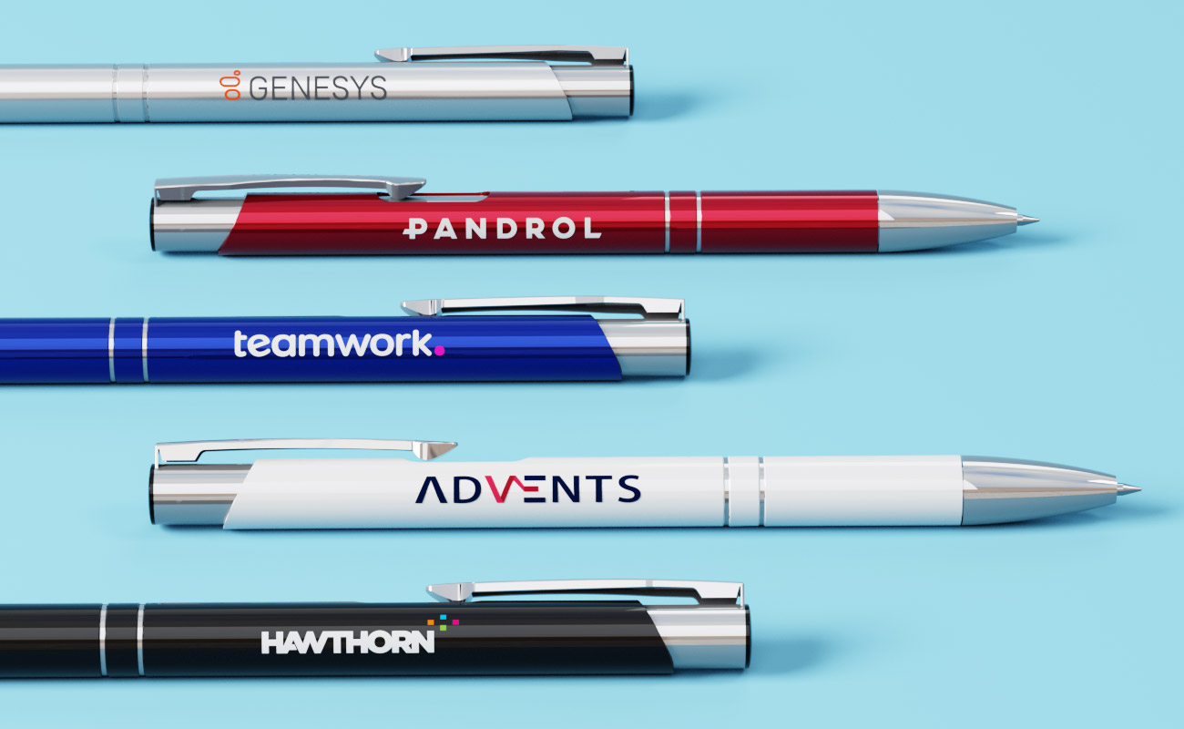 Clarity - Bedrukte promotionele pennen