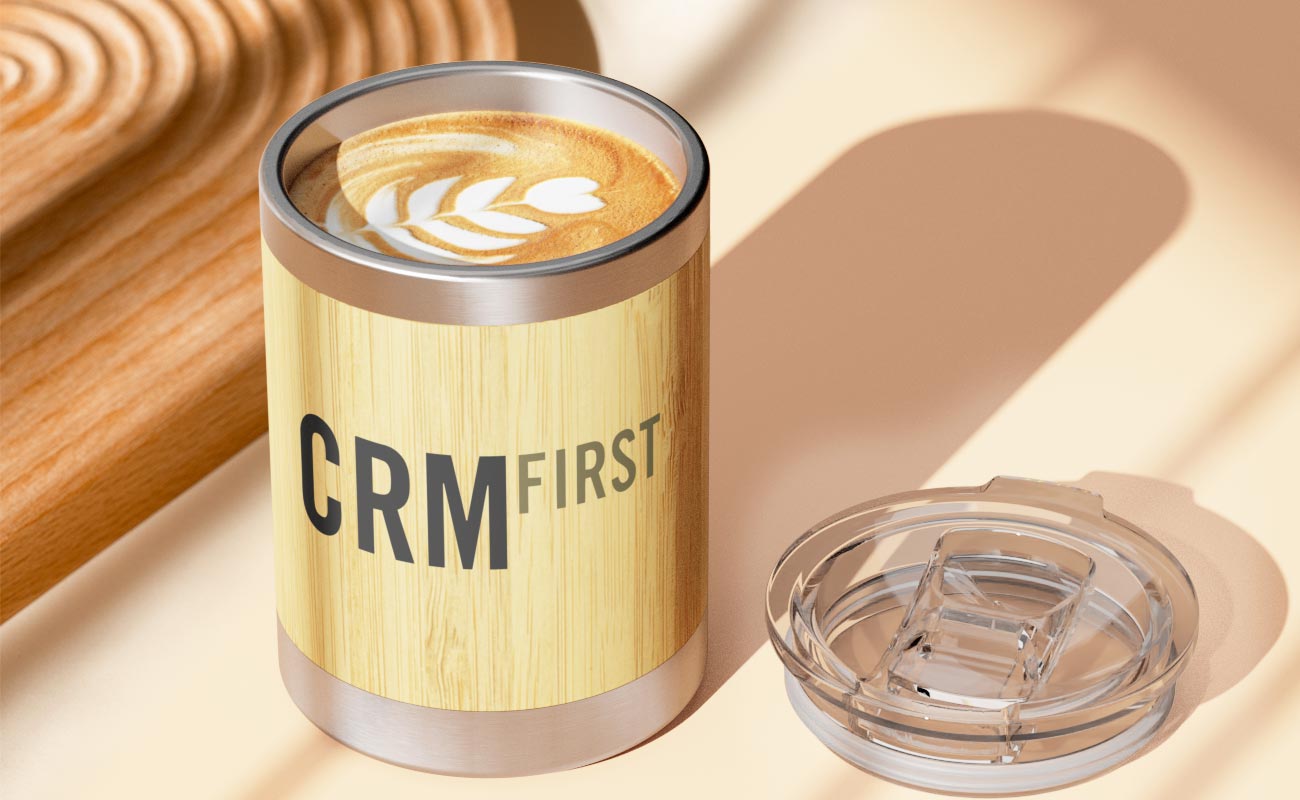 Crew Bamboo - Met logo bedrukte bamboe reismokken  gallery thumbnail