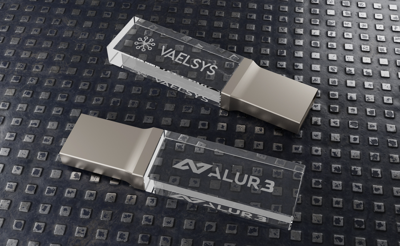 Crystal - Gepersonaliseerde glazen USB sticks gallery thumbnail