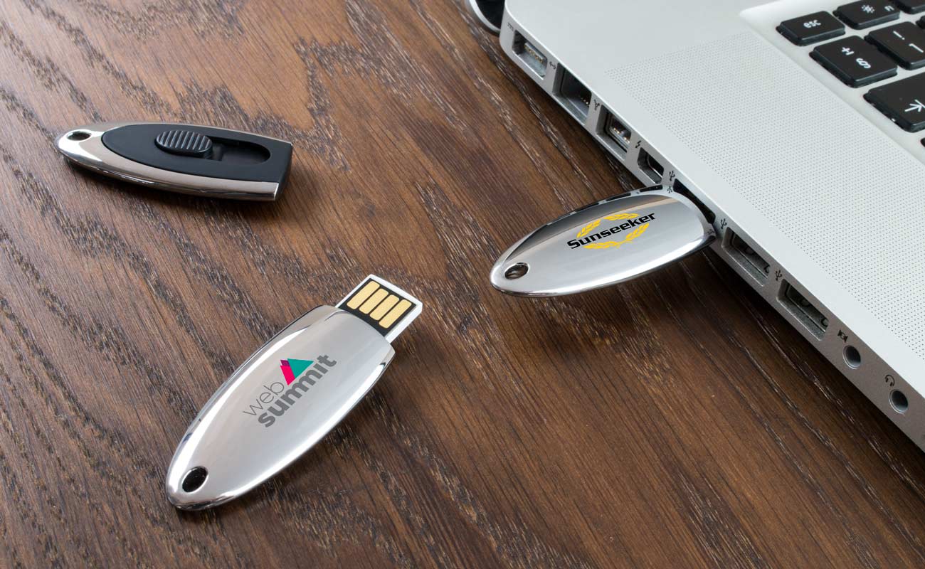 Ellipse - USB Stick Bedrukken