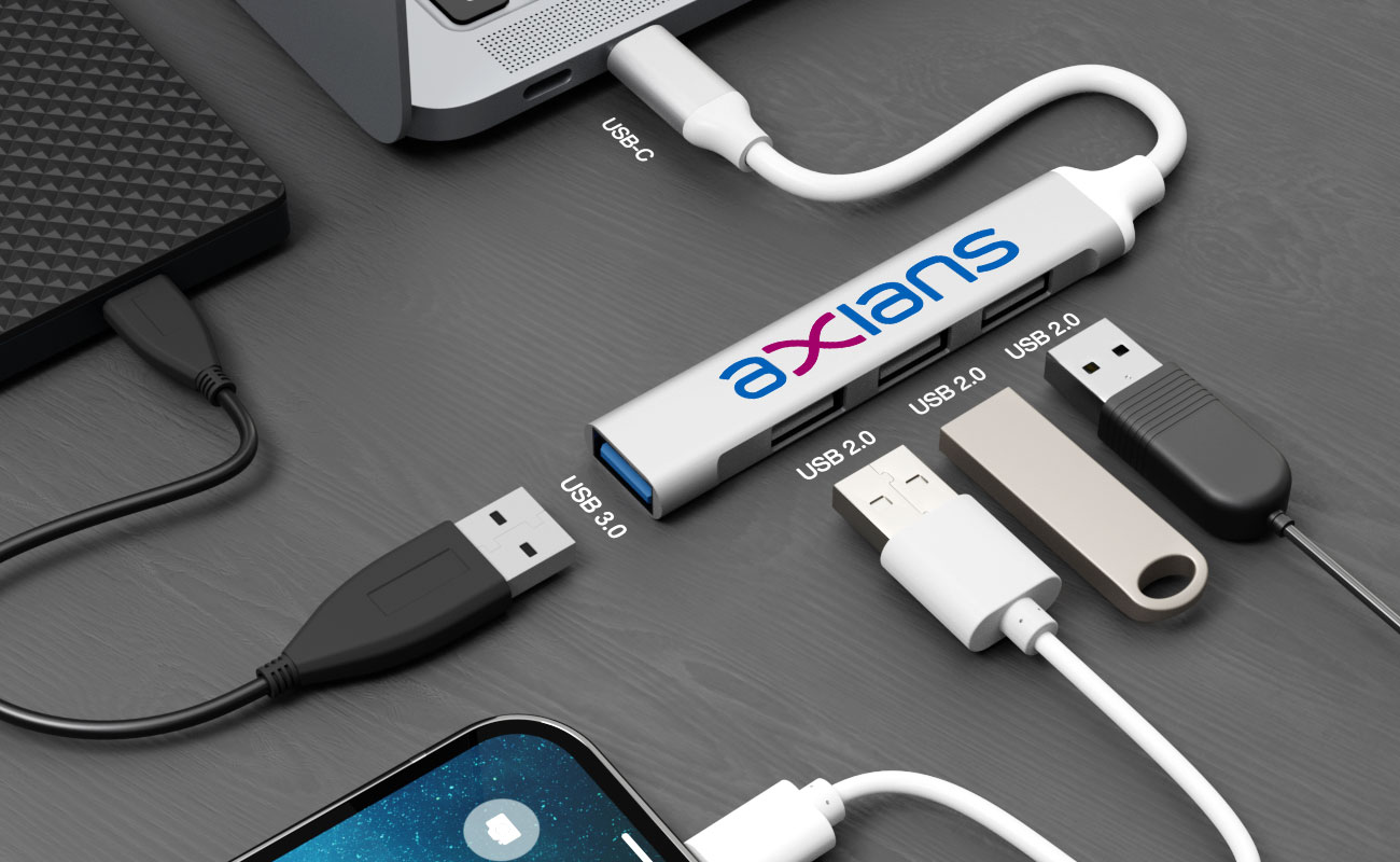 Expand - Gemerkte USB-hub