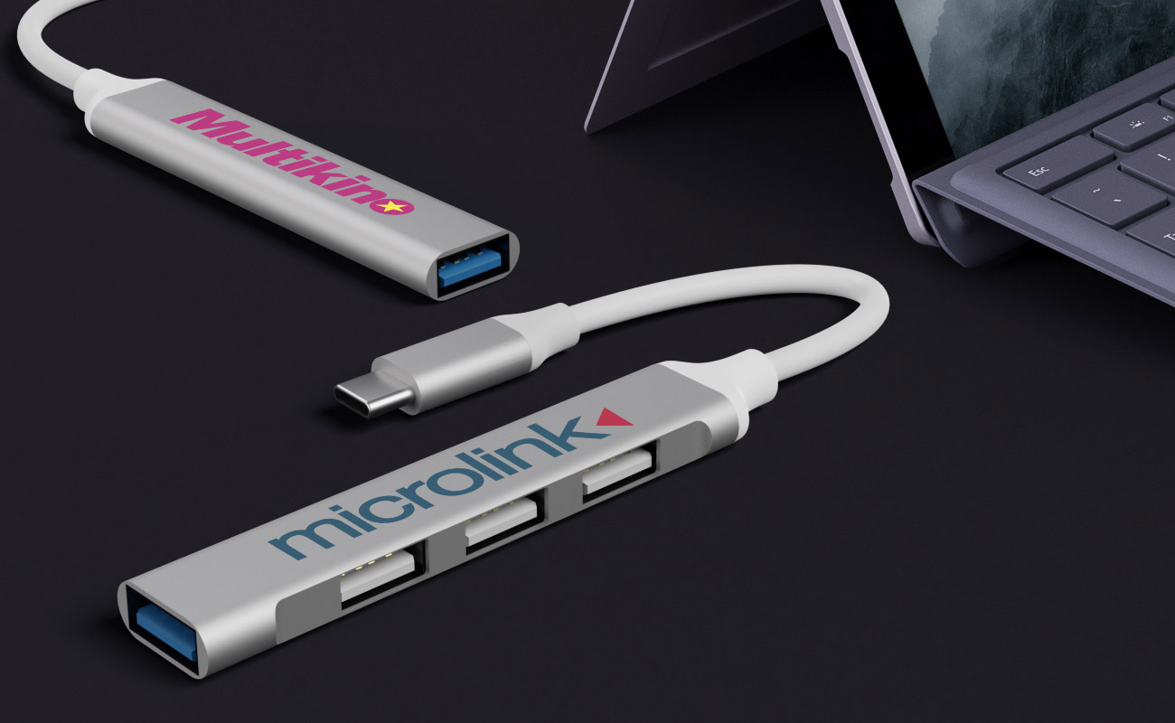 Expand - Gemerkte USB-hub 4 poorten gallery thumbnail