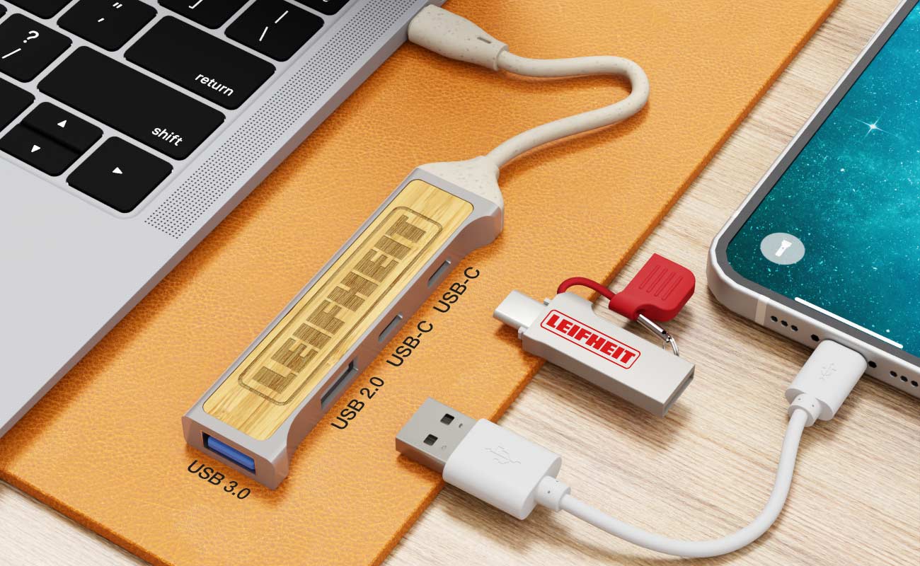 Expand Bamboo USB-hub