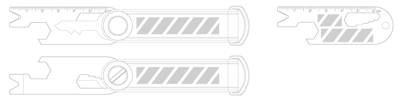 Sleutelhanger Zeefdruk