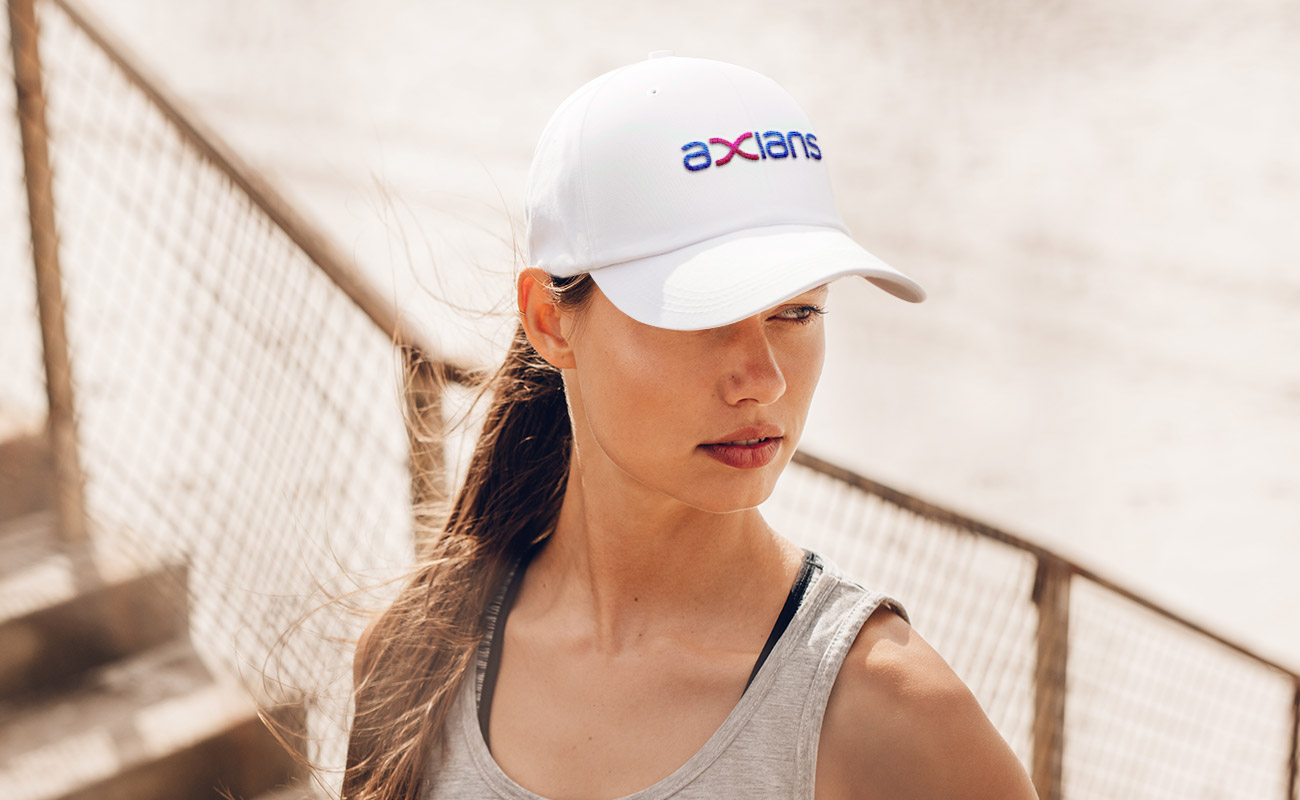 Hex - Gemerkte petten met logo gallery thumbnail