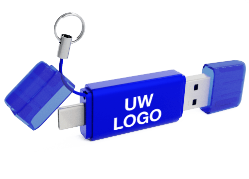 Indie - Relatiegeschenk USB Stick met USB-C Indie - Relatiegeschenk USB Stick met USB-C