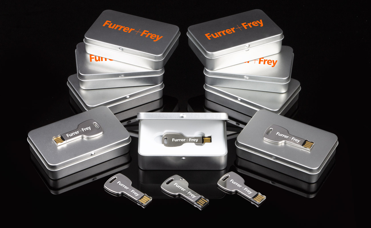 Key - Bedrukte USB Sticks gallery thumbnail