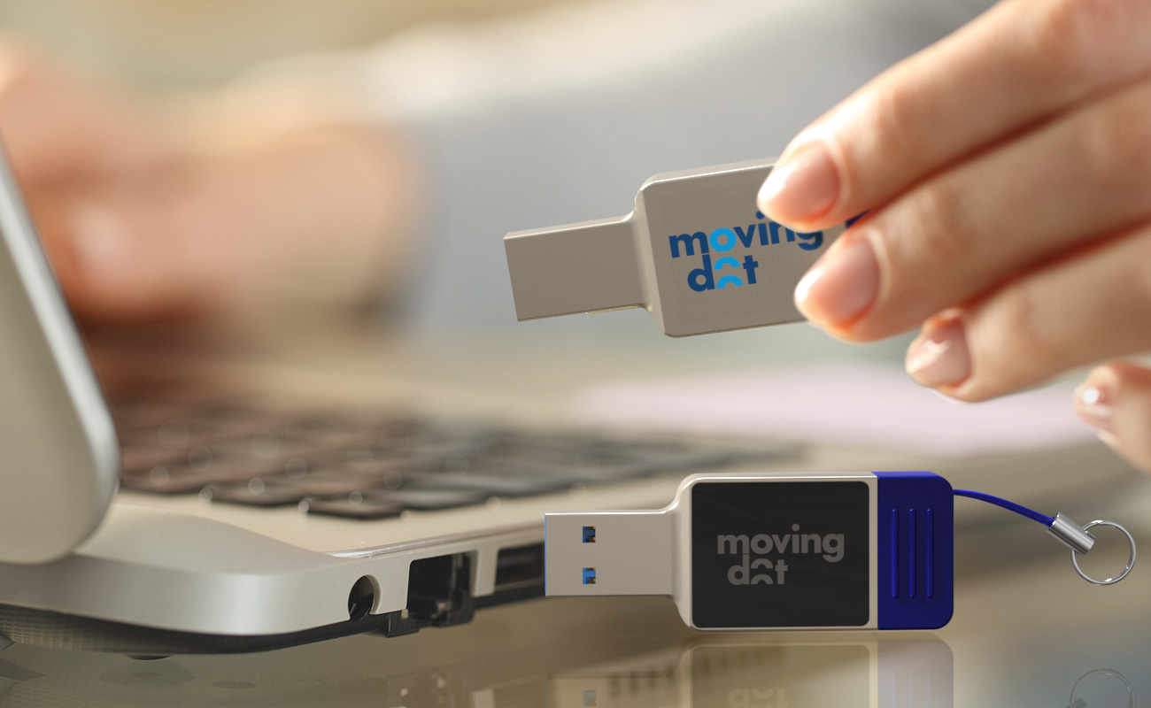 Neon - USB Stick Relatiegeschenk met USB-C gallery thumbnail