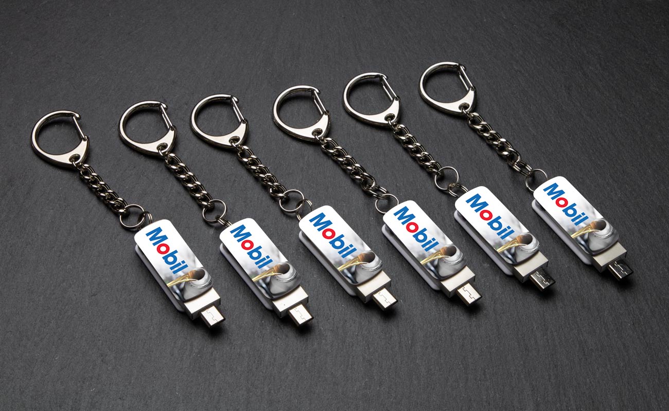 Orbit - USB Stick Bedrukt met USB-C gallery thumbnail