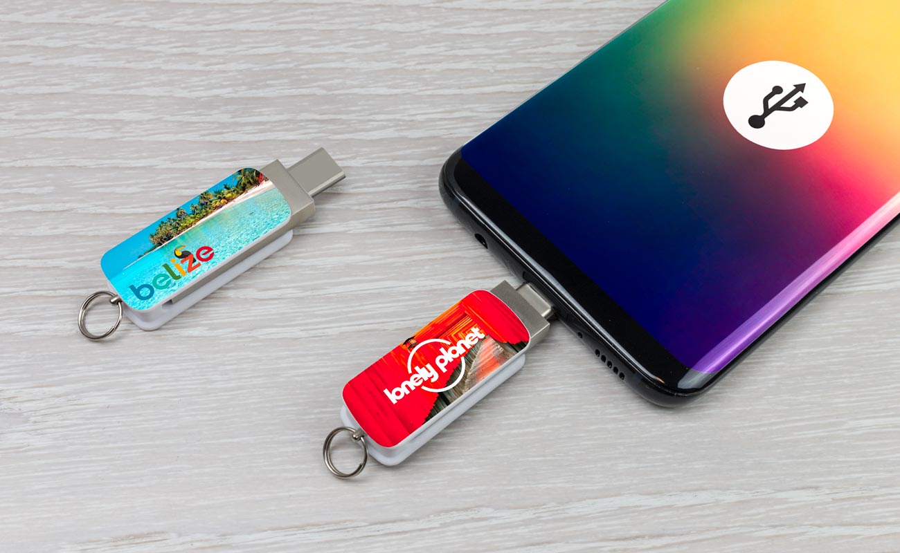 Orbit - USB Relatiegeschenk met USB-C gallery thumbnail