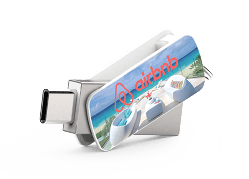 Orbit - USB Stick Bedrukt met USB-C Orbit - USB Stick Bedrukt met USB-C