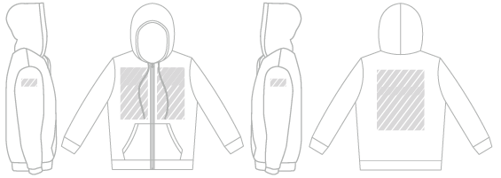 Hoodie Fotodruk