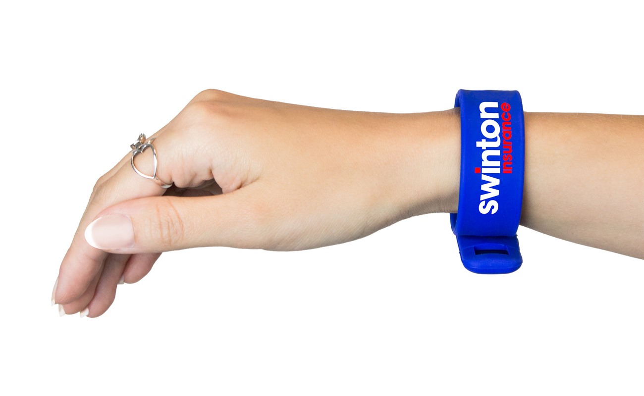 Slap - bedrukte USB armband gallery thumbnail