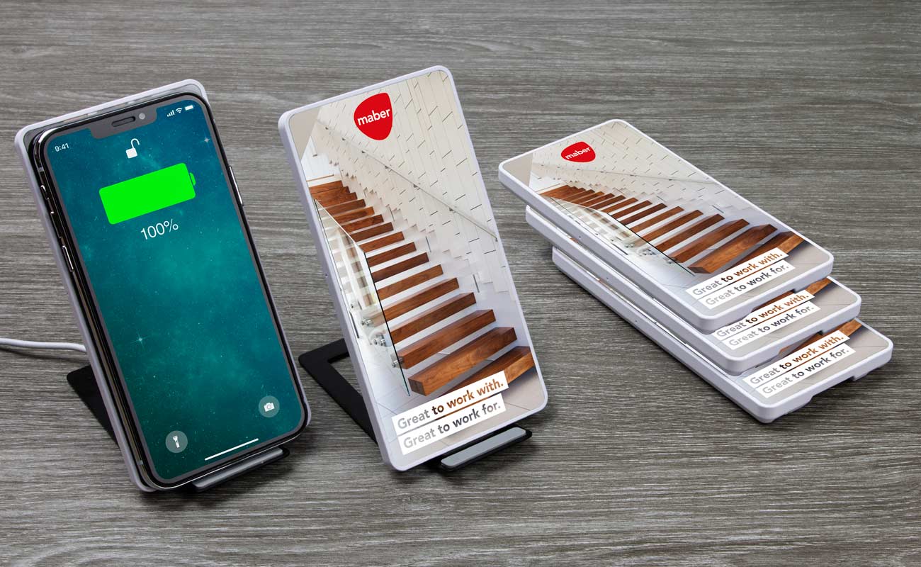 Stand - Gepersonaliseerde Draadloze Opladers gallery thumbnail