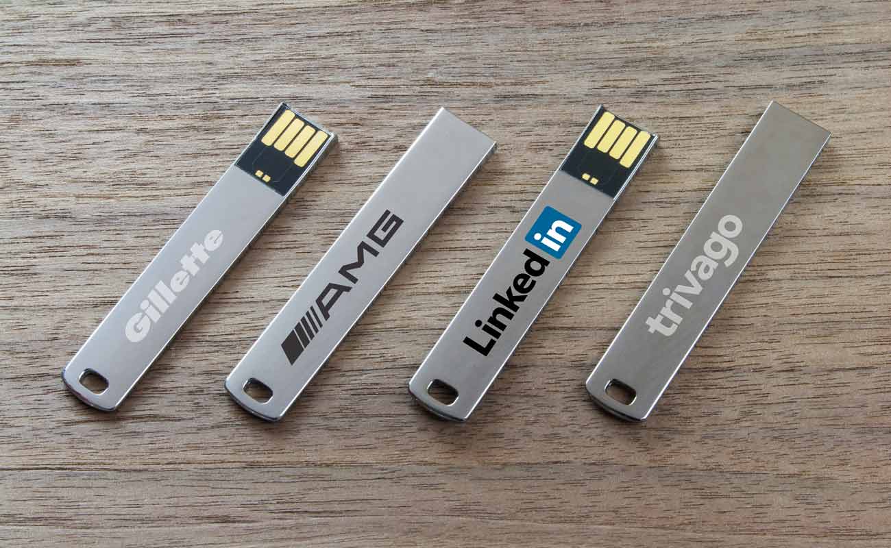 WalletStick - Gepersonaliseerde dunne USB sticks