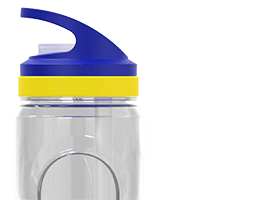 Kleurenmix is mogelijk. Kies 2 verschillende standaardkleuren voor de aparte onderdelen